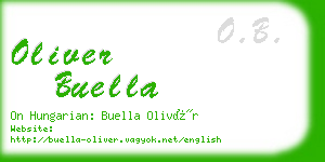oliver buella business card
